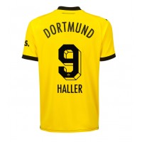 Billiga Borussia Dortmund Sebastien Haller #9 Hemma fotbollskläder 2023-24 Kortärmad
